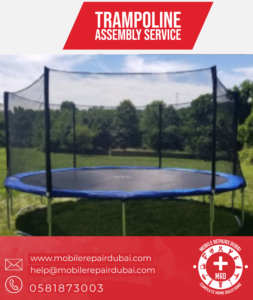 trampoline assembly service 